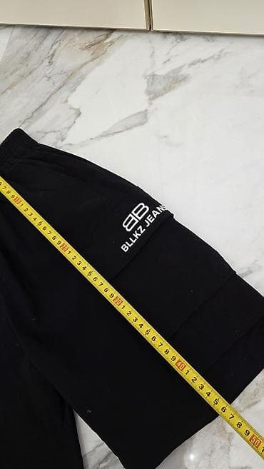 тайские шорты мужские: Джинсы и брюки, цвет - Красный, Б/у — 5