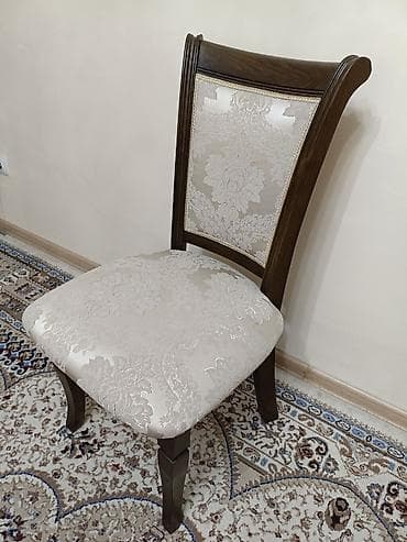 Стул для кухни, Новый, Дерево, цвет - Коричневый