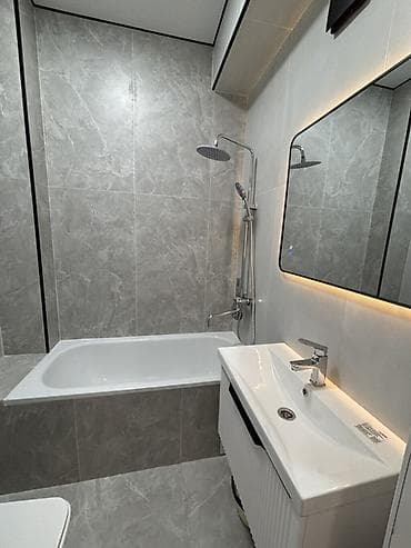 абдурахманова: 1 комната, 42 м², Элитка, 12 этаж, Евроремонт — 9