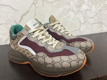 кроксы купить: Мужские кроссовки, 43, Gucci, Новый, цвет - Серый — 1