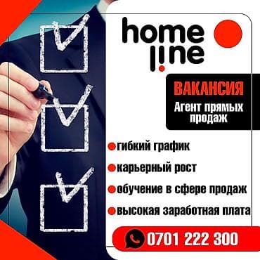 Вакансия: Агент прямых продаж (Home Line) Описание: - Работа в сфере