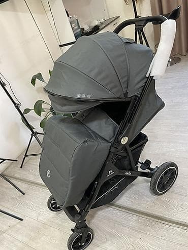 коляски детские: Прогулочная коляска ining baby Новый Качественный С откидной ручкой — 1