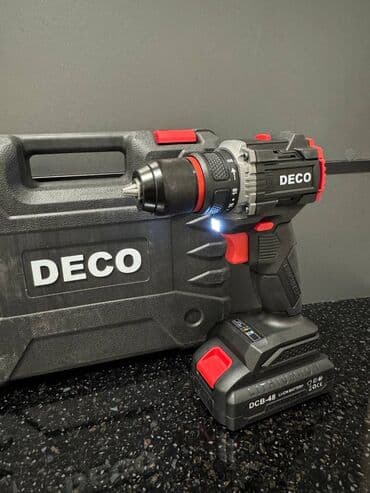 аккумуляторная отвёртка: ШУРУПОВЕРТ бесщёточный Фирмы: DECO. Качество: Отличное Полностью — 1