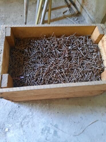 цена набор ключей: Продам гвозди 6 см ( ссср ) по 60 с . / кг. Ящик - 35 к г — 1