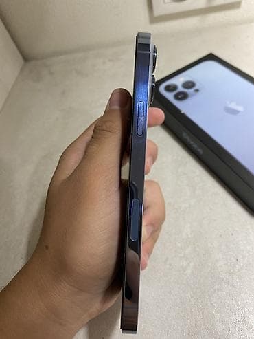 трекеры для детей: IPhone 13 Pro Max, Б/у, 256 ГБ, Blue Titanium, Коробка, 76 % — 3