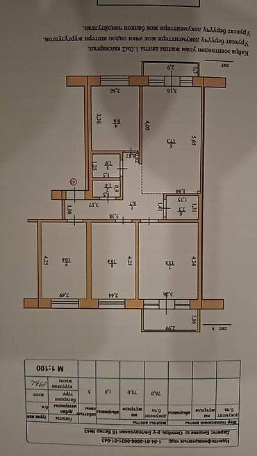 55: 4 комнаты, 80 м², Индивидуалка, 5 этаж, Евроремонт — 7