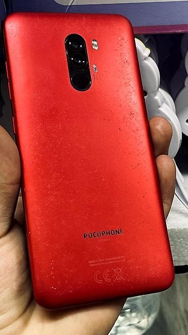 pocofone f1: Poco Pocophone F1, 128 ГБ, цвет - Красный, 2 SIM — 2