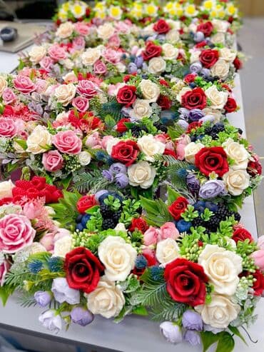 требуется кондитеры: Мыльные букеты ручной работы. От 350сом и выше Интерьерная — 1