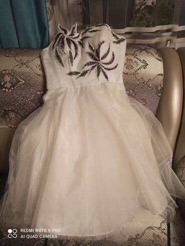 национальные украшения бишкек: Продаю свадебное платье!!! Вышивка ручная работа! Надевали только один — 2