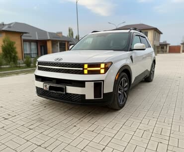перевозной дом: Hyundai Santa Fe: 2023 г., 2.5 л, Робот, Бензиновая, Универсал — 1