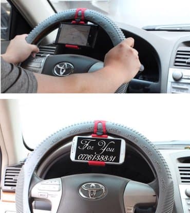 авто телефоны: Продаю Держатель телефона на руль — 7