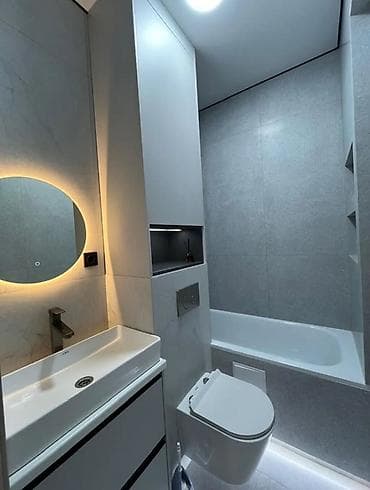 2 комнаты, 56 м², Асанбай мкр 5 этаж, Дизайнерский ремонт — 9