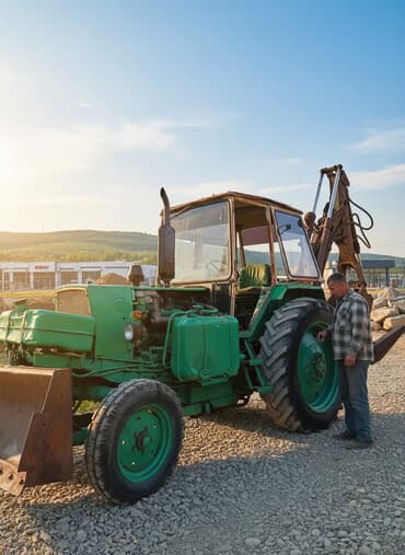 зерновой комбаен: Экскаватор, 1986 г., Колесный — 1