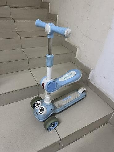 fidget cube: Детский транспорт: беговел-трансформер и трехколесный самокат 1) — 3