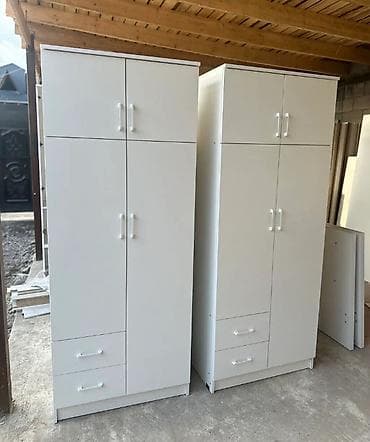 шкафы купе мебель: Шифоньер, шкаф для одежды, Новый, Прямой, ЛДСП — 3