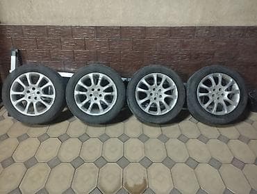 Транспорт: Колеса в сборе 235 / 55 / R 18, Лето, Б/у, Комплект, Легковые, Литые, отверстий - 5 — 1