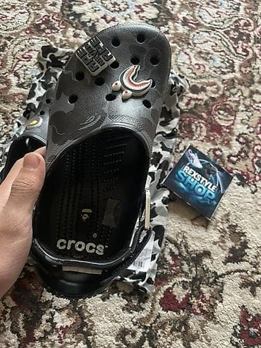 Сабо: Сабо, 40, 41, 42, Crocs, Новый, цвет - Черный — 3