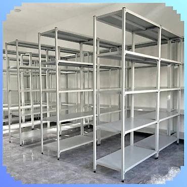 Манекены: Стеллаж с полками, металлические стеллажи с полками, архивный стеллаж — 5