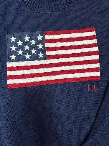 Свитера: Мужской свитер, M, Polo Ralph Lauren, Б/у, цвет - Синий — 2