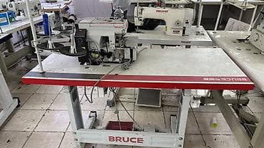 Торговое оборудование: Промышленный оверлок BRUCE (серия X5) - Тип: 3/4/5‑ниточный оверлок — 1