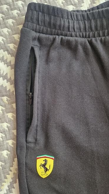 tech flis: Мужские брюки, S, Puma, Б/у, цвет - Черный, Самовывоз — 6