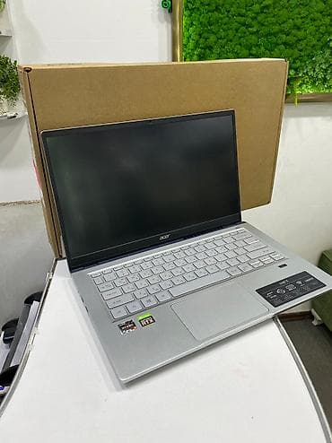 Ультрабук, Acer, 8 ГБ ОЗУ, AMD Ryzen 5, 14.3 ", Новый, Для работы, учебы, память SSD