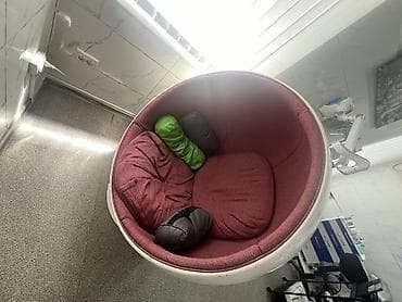 кремло: Капсульное кресло-«яйцо» (ball chair) - Форма: закрывающееся — 1