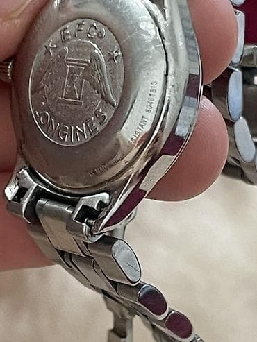 часы каракол: Классикалык сааттар саат, Longines, Швейцария, Суу өткөрбөөчү, Аялдарга, Колдонулган — 6