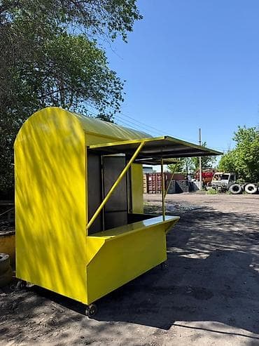 Передвижной торговый киоск/палатка на колесах - Компактная мобильная at lalafo.kg Передвижной торговый киоск/палатка на колесах - Компактная мобильная