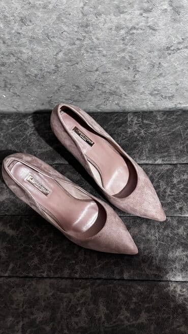 туфли беж цвет: Лодочки женские на шпильке - Цвет: пудрово-розовый/тауп (матовый — 1