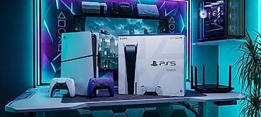 изогнутый телевизор: Sony PlayStation 5 Slim с дисководом - Объем памяти: 1 ТБ - В — 1