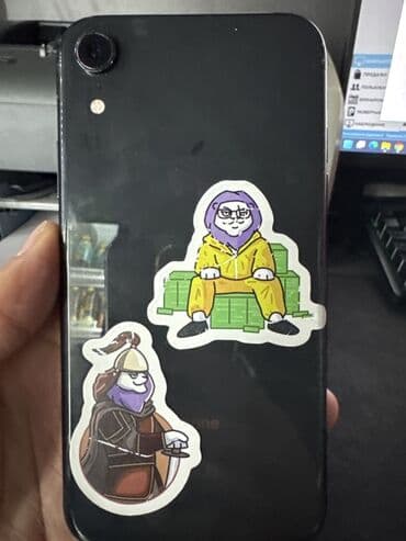 чехол на xr: IPhone Xr, Б/у, 64 ГБ, Черный, 78 % — 4