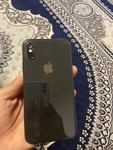 iphone 10 x: IPhone Xs, Б/у, 64 ГБ, Space Gray, Чехол, 75 % — 1