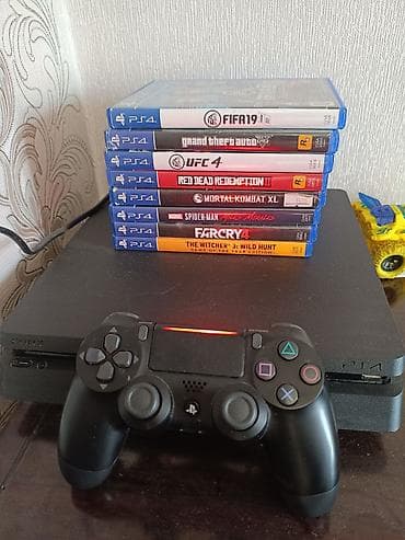 плей до: Игровая консоль Sony PlayStation 4 Slim 500gb с комплектом игр — 1