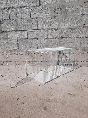 дом животные: Продаётся клетка для мелких птиц для кроликов,перепелам, для кошек — 3