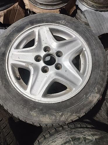 winter: Колеса в сборе 185 / 65 / R 15, Лето, Б/у, Комплект, Легковые, Литые, отверстий - 5 — 1