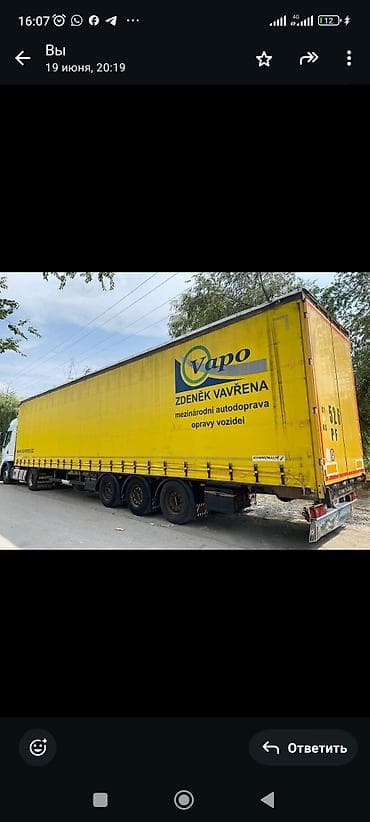 фура рено: Тягач, Renault, 2012 г., Тентованный — 5