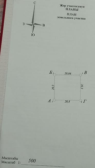 семетей участки: 4 соток, Для строительства, Красная книга — 2