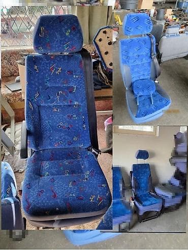 дубль кабина сапок: Автобусное сиденье, Ткань, текстиль, Mercedes-Benz Германия — 1