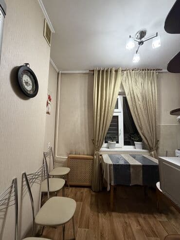 аренда бишкек квартира на долгий срок: 1 комната, 32 м², 105 серия, 4 этаж, Косметический ремонт — 10