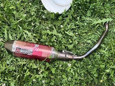 эндора мотоцикл: Глушитель (банка) Akrapovic с коленом/прямотоком для мотоцикла - — 2