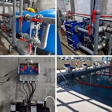 лотка надувной: Станции водоподготовки для бассейнов «под ключ» Описание: - Полный — 2