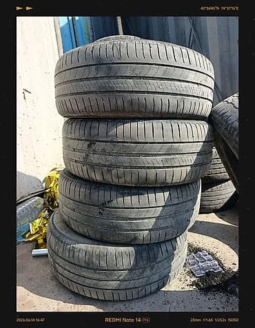 e34 540i: Шины 205 / 55 / R 16, Лето, Б/у, Комплект, Легковые, Франция, Michelin — 1
