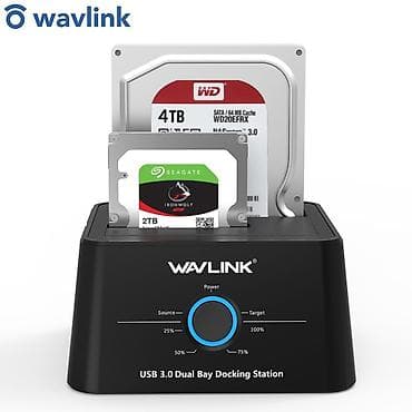station: Подключение жёсткого диска через usb. Док-станция wavlink на два — 1