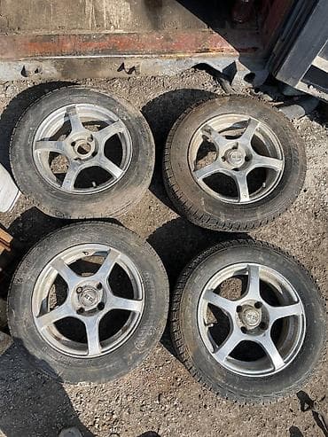 диски 5 100 15: Колеса в сборе R 15, Зимняя шипованная, Комплект, Литые, отверстий - 5 — 1