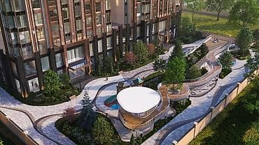 аккеме: 2 комнаты, 76 м², Элитка, 18 этаж, Готовая ПСО (под самоотделку) — 2