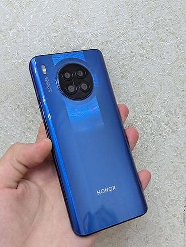 Honor 50 Lite, Б/у, 128 ГБ, цвет - Синий, 2 SIM