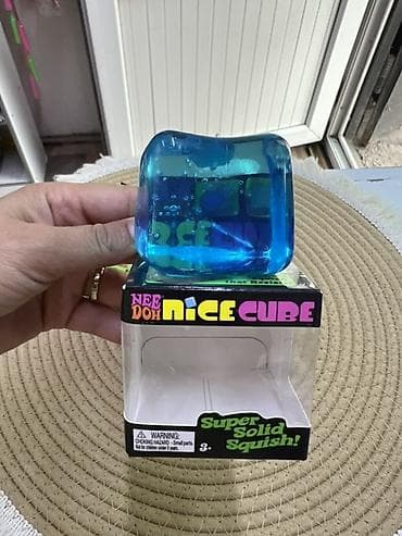 caomaru игрушки антистресс: Антистресс-игрушка NeeDoh Nice Cube - Формат: упругий куб для мятия и — 4