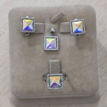 свадебные платья от производителя: Очень красивый и необычный Набор Серебро 925 пробы Дизайн Италия — 1