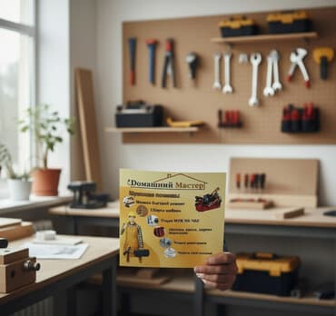 Реклама, печать: Мелкосрочные работы, Муж на час — 1